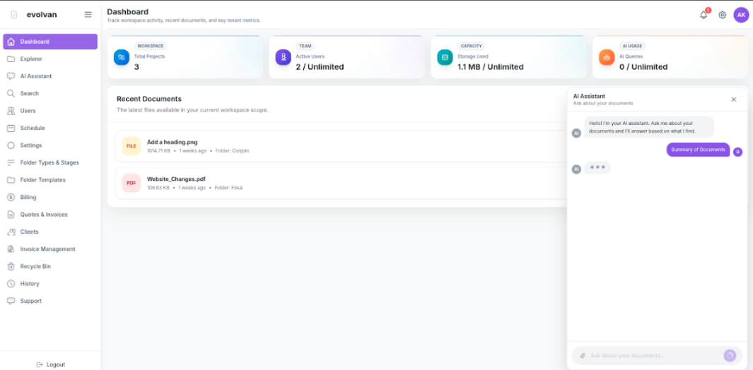 AI Chat for Document Intelligence